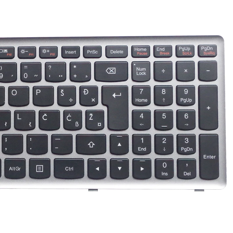 GZEELE словенская хорватская клавиатура с подсветкой для lenovo Ideapad Z710 U510 SV Клавиатура для ноутбука