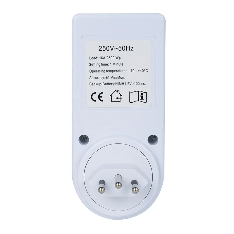 

5Pieces The Brazil standard 2018 new hot-selling intelligent time power socket timer switch