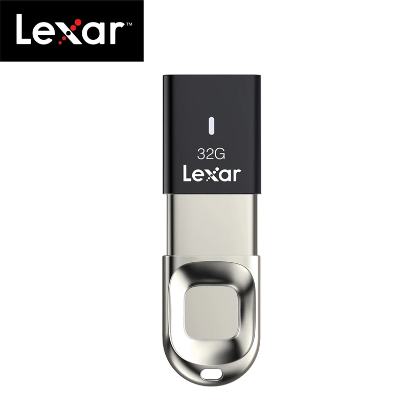 100% Оригинальный Lexar Распознавание отпечатков пальцев USB 128 Гб 64 ГБ 32 F35 3 1 флэш