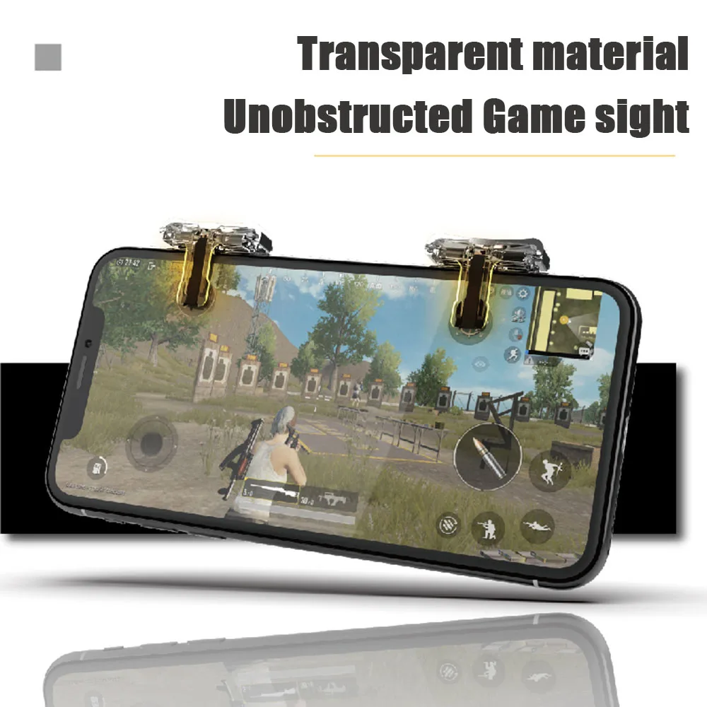 PUBG Controllers joystick gamepad mobile gaming controller with handle grip free fire buttons for iphone 7 trigger | Электроника