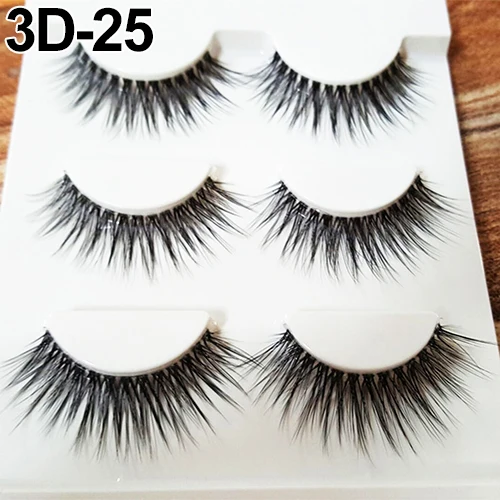 3 пары накладные ресницы для макияжа | Красота и здоровье