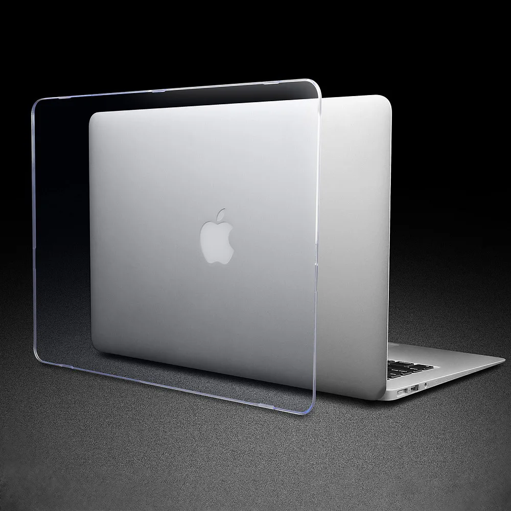 Crystal Clear Сумка для ноутбука для нового Macbook Air 13 Чехол PC чехол для MacBook air 1" 13 дюймов retina дисплей A1932 матовый чехол - Цвет: Crystal Clear