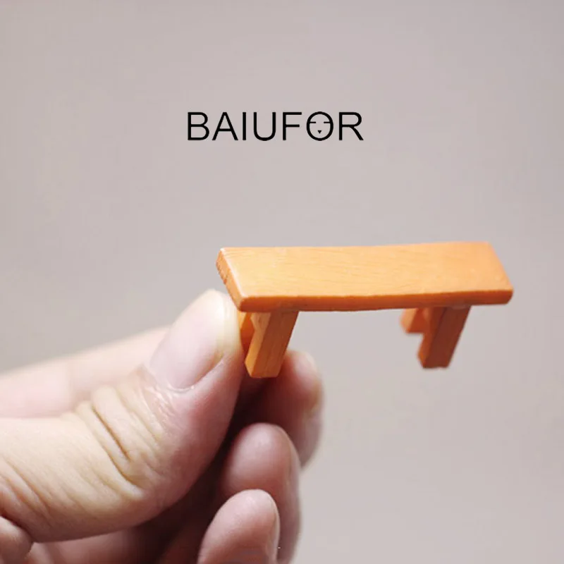 Миниатюры и фигурки BAIUFOR скамейка табурет миниатюрные садовые суккуленты