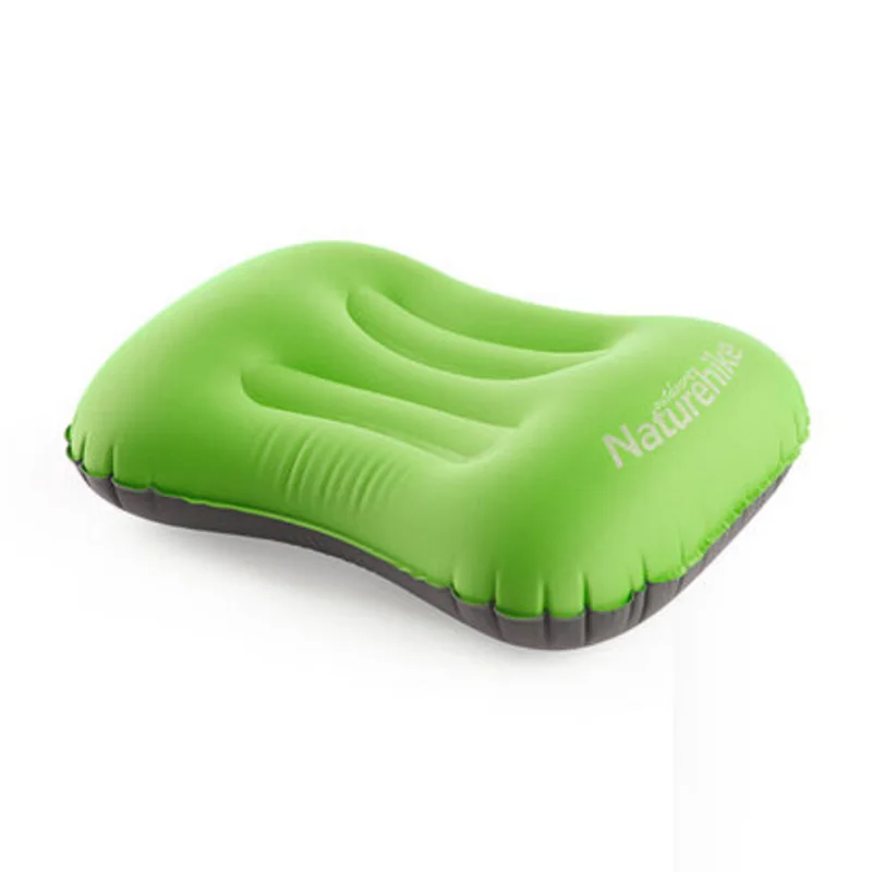 Naturehike Портативный надувная подушка Air 3 цвета подушка для шеи талии колодки для отдыха самолета рейс NH18B020-T - Цвет: Green