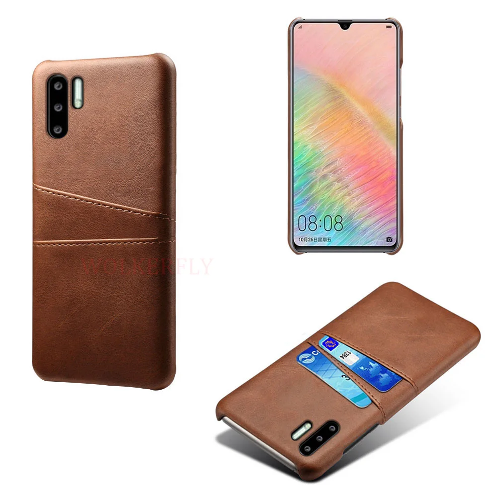 5 Кожаный держатель для карт чехол для huawei Y9 Y7 Prime Y6 Y5 P Smart Z P30 P20 Коврики 20 Lite Pro Nova 5i 5 Honor 20 10i 20i крышка - Цвет: 5