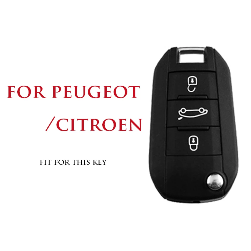 Кожаный Автомобильный пульт дистанционного управления GPFORTYSIX чехол для Peugeot 3008 208