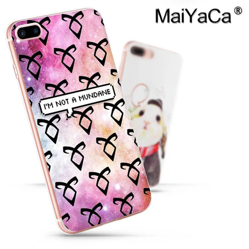MaiYaCa shadowhunters Высокое качество классические аксессуары для телефона чехол iPhone 8 7 6