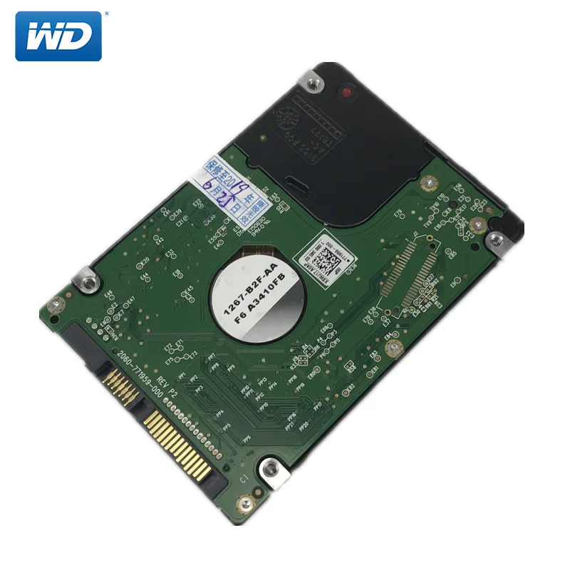 WD Blue 500Gb 2 5 &quotSATA II внутренний жесткий диск 500G HDD HD 3 ГБ/сек. 8 м 7 мм 5400 об/мин WD5000LPVT для
