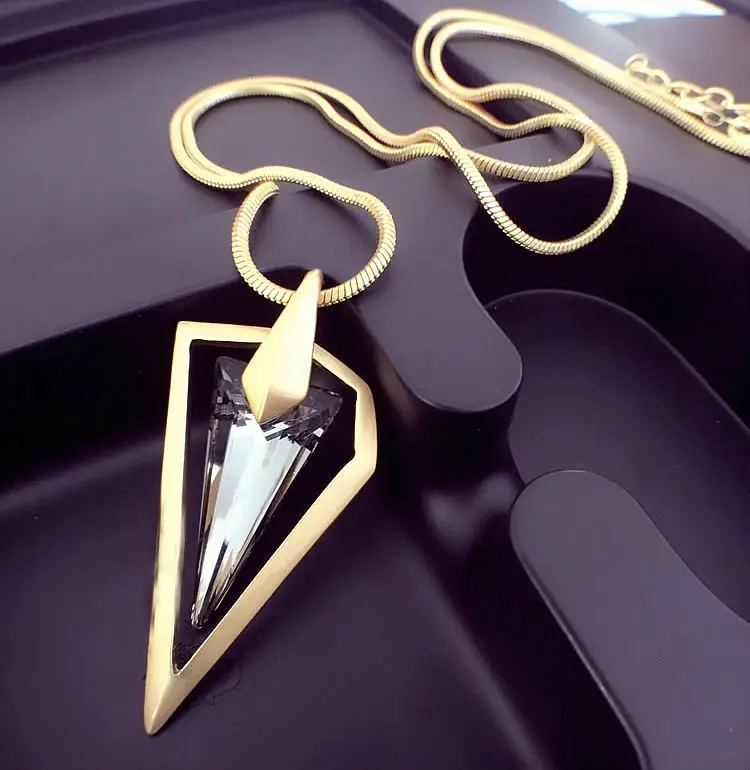 Новинка 2021 кристалл ангела хранителя от Swarovski Макси ожерелье колье оптовая