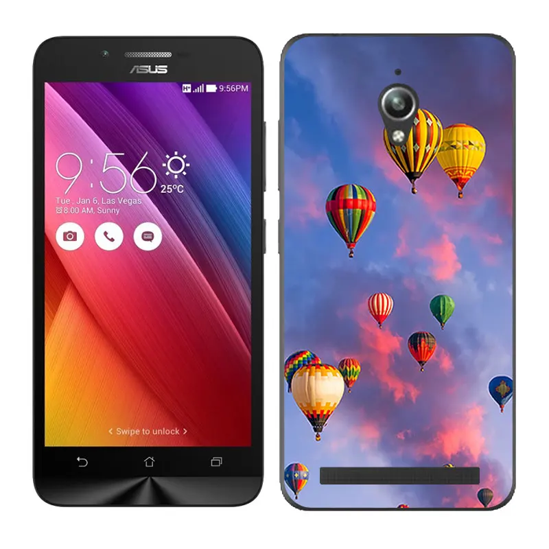 Защитный Мягкий чехол из ТПУ для ASUS Zenfone GO ZC500TG телефона 5 0 дюймов нарисованная