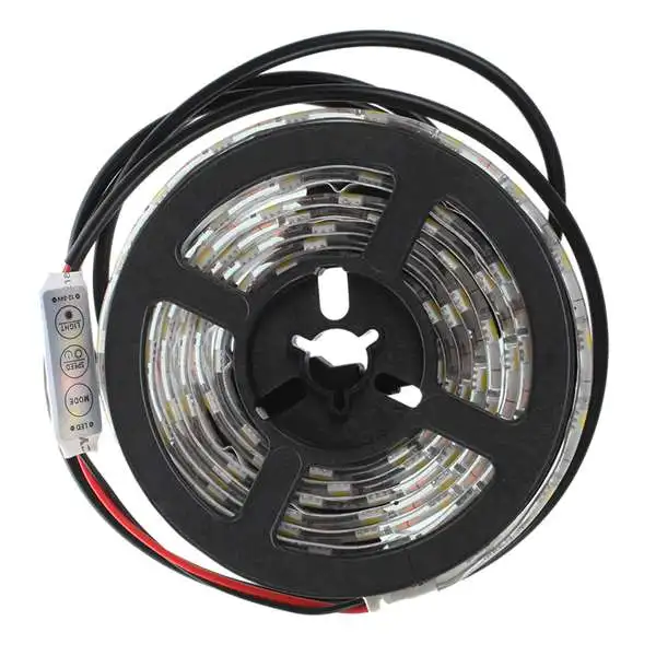 HOT-5050 RGB LED Light Strip Waterproof IP65 2M 60 Leds DC5V USB Cable Port for TV/ PC/ Laptop Background Warm white | Лампы и