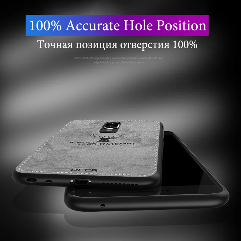 Роскошный тканевый чехол для телефона Oneplus 7T 7 Pro 6T 6 Coque 360 Защитный матовый кожаный