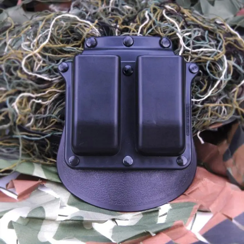 Кобура 6900P весло стиль двойной подсумок для 9 мм. 40 Cal Mags