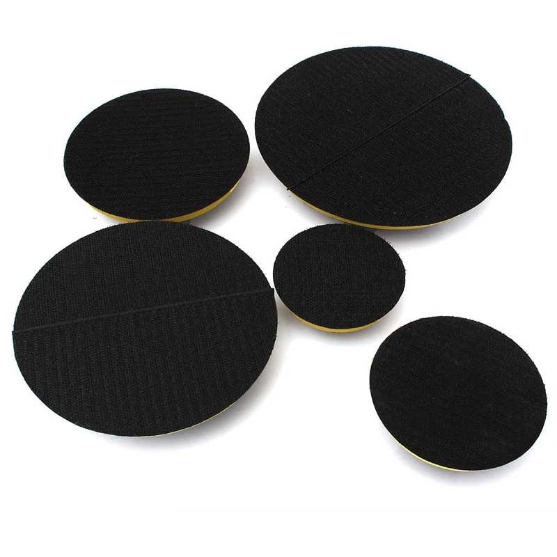 M14 M10 Polishing Pad Buffing Plate Disc Adhesive Backed Hooks 75mm~180mm For Car | Инструменты