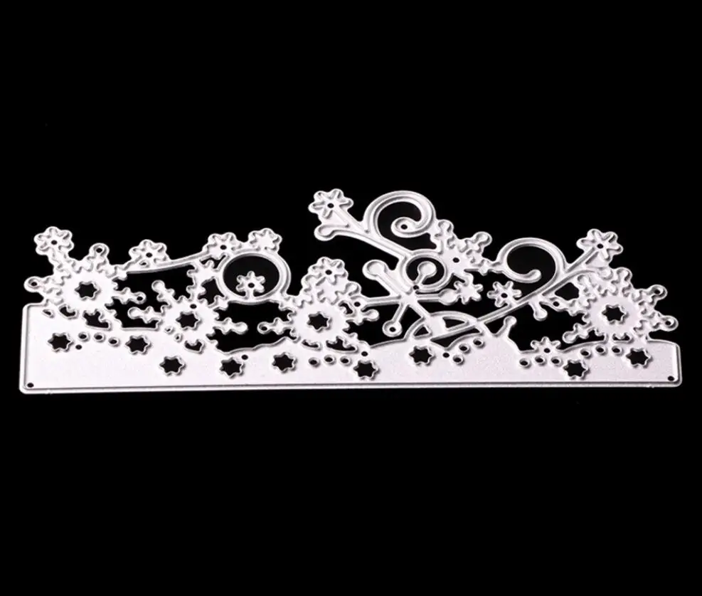 Snowflake Die Новые штампы для резки снежинки для скрапбукинга альбомы тиснение ремесла изготовление бумажных карточек орнамент Шаблон Прямая - Цвет: Snowflake Die
