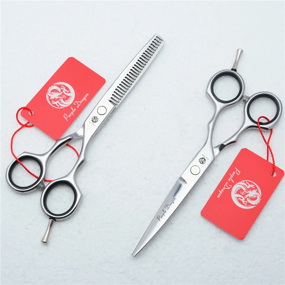 Профессиональные Парикмахерские ножницы Z1004 5 дюйма 16 см фиолетовый дракон