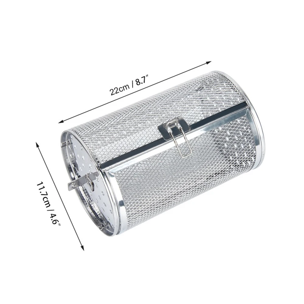 Подставка для духовки корзина из нержавеющей стали вращающаяся клетка выпечки