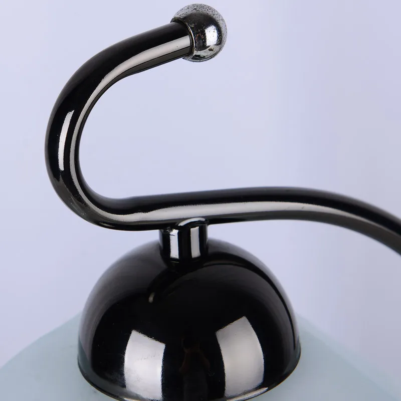 Ретро минималистский творческие огни жемчуг черный + 40 Вт лампочки Гостиная