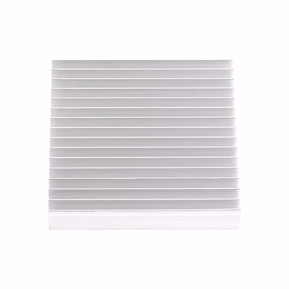 Серебряный тон Алюминиевый тепла диффузный радиатора радиаторная пластина