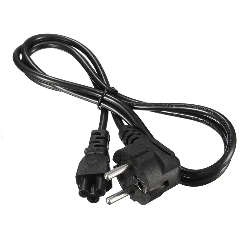 ЕС ЕВРО PEAN 3 зубец 2 Pin AC Шнур питания для ноутбука Asus HP Sony Dell Lenovo Acer Sumsung Toshiba Fujitsu