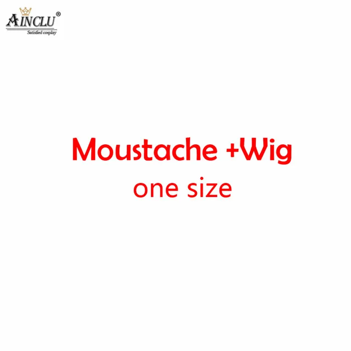 Moustache wig Костюм Санта-Клауса для взрослых; плюшевая нарядная одежда для папы; Рождественский костюм для костюмированной вечеринки; пальто для мужчин и женщин; брюки; перчатки; пояс; шляпа; Рождественский комплект - Цвет: Moustache wig