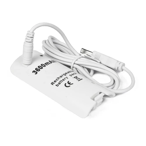 

OSTENT White 3600mAH Rechargeable Battery Charger Cable for Nintendo Wii Remote Controller