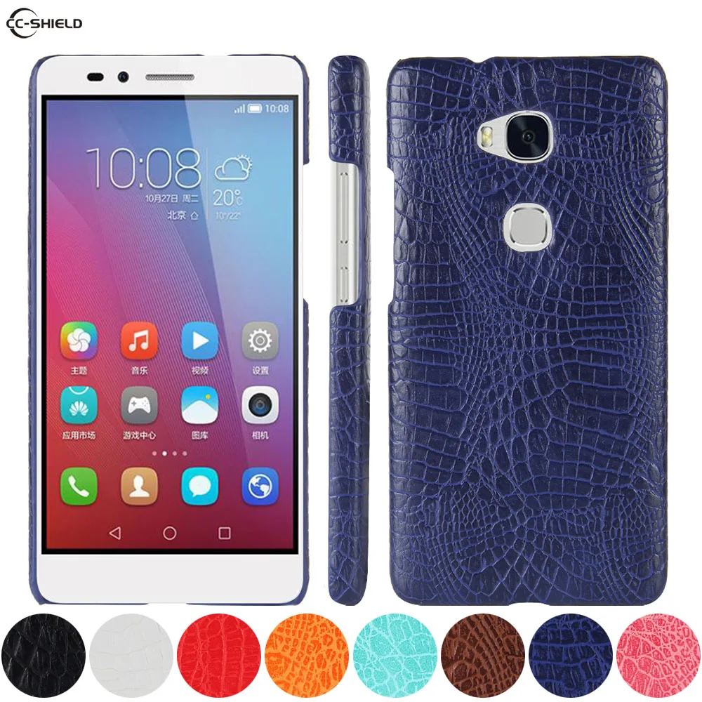Кожаный чехол для huawei GR 5 KII-L21 KII-L05 KII-L22 телефон вместительная Середина чехол для huawei GR5 Декодер каналов кабельного телевидения L21 L22 L05 твердая рамка для ПК чехол
