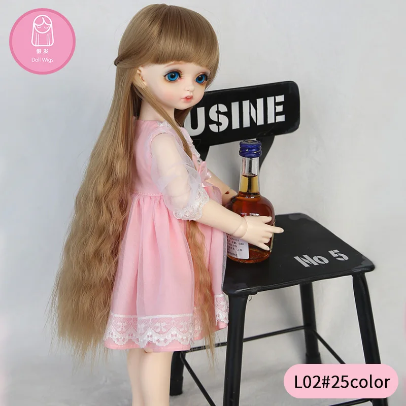 Парик для куклы BJD L02 # бесплатная доставка размер 9 10 дюймов 1/3