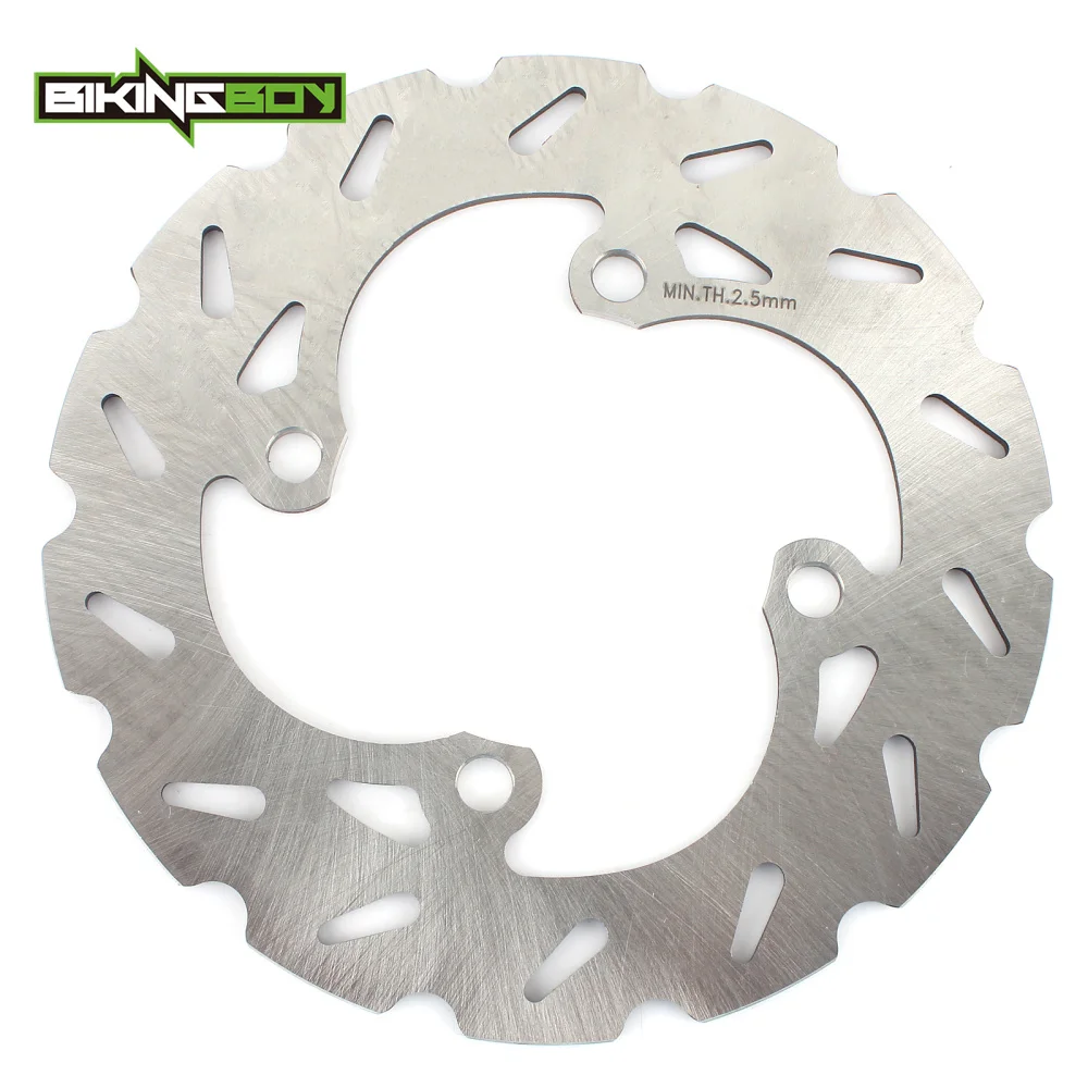 BIKINGBOY MX спереди и сзади мотоциклетные тормозного диска для KAWASAKI KX65 2000 2001 2002 2003 2004 2005 2006 2007 2008 2009 KX 65 00-09