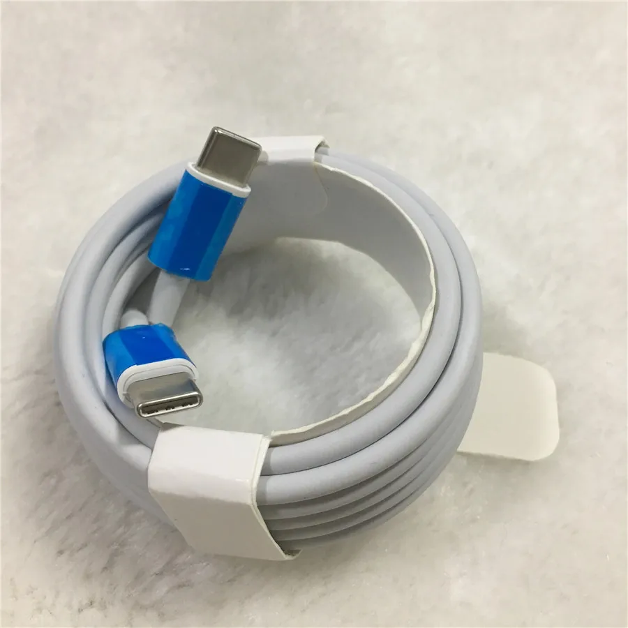 10 шт. USB c 2 м/6 футов зарядный кабель для передачи данных двойной тип Macbook huawei samsung