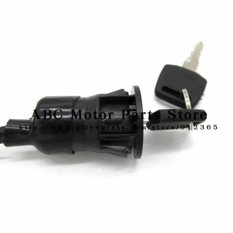 2 провода ключ зажигания замок для универсального мотоцикла Honda Yamaha Kawasaki Suzuki KTM