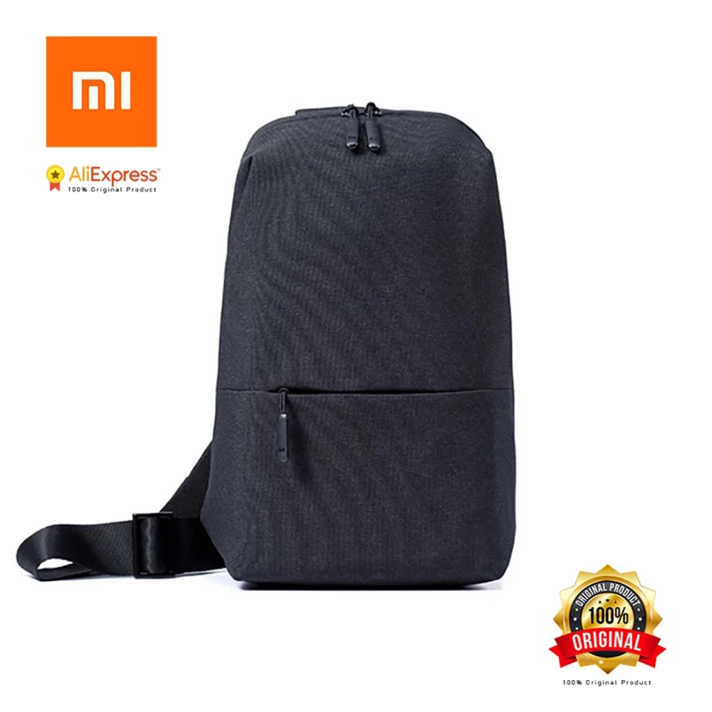 Оригинальный Xiaomi Рюкзак Слинг Сумка для отдыха Грудь пакет маленький размер