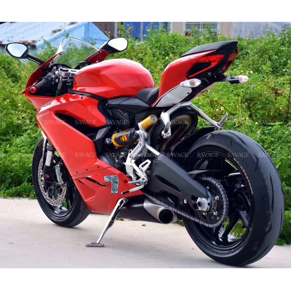 Держатель номерного знака Для DUCATI 1199 899 Panigale 959 Panigale 1299 Мотоциклетные аксессуары ХВОСТ Tidy Fender Eliminator кронштейн