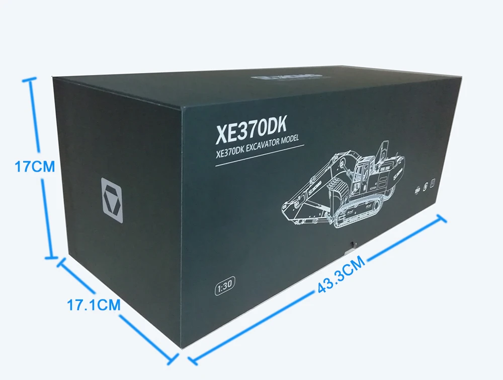 2019 Новый Старт 1:30 литья под давлением модели конструкции XCMG XE370 модель