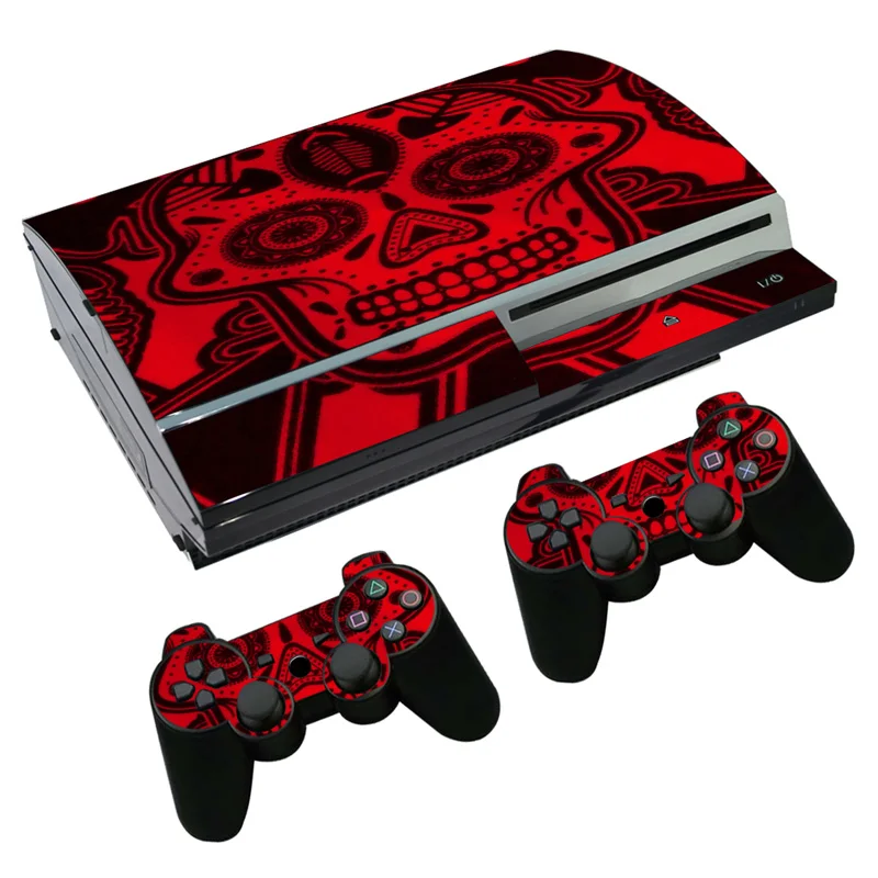 Каратель кожи Стикеры наклейка для PS3 жира Игровые приставки 3 консоль и контроллеры для PS3 жира шкуры виниловая клеящаяся пленка