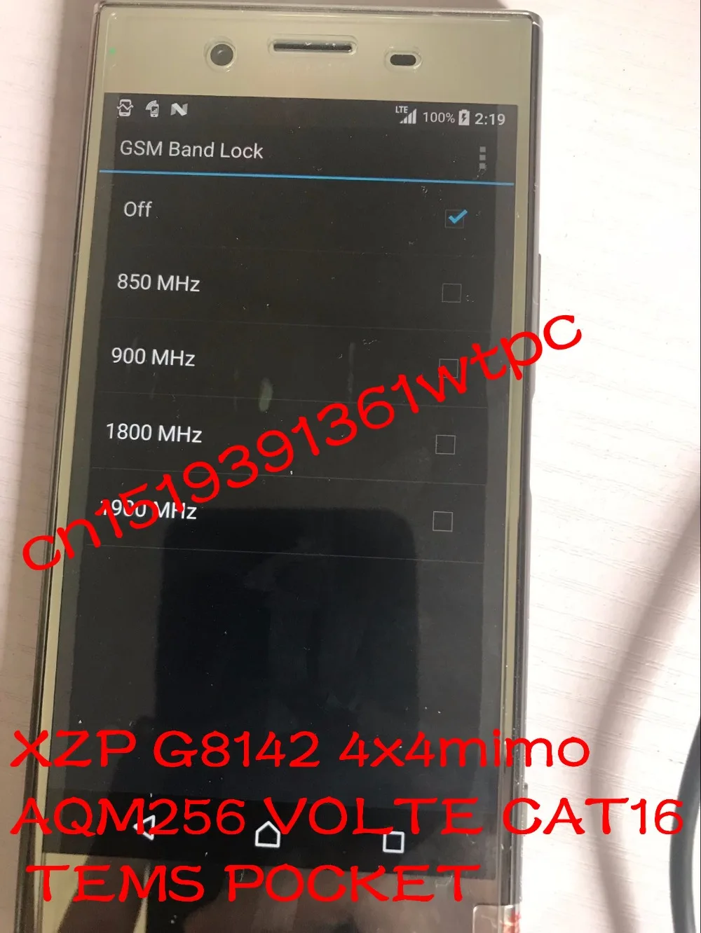 DHL+ идеальная стабильная Лицензия+ XZP G8141 Tems pocket17.2+ VOLTE+ 4x4MIMO+ 256QAM+ 3CC+ 4CC тестирование