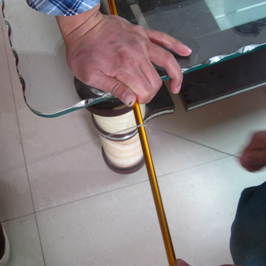 1 шт. аварийная проволочная пила из нержавеющей стали кольцевая прокрутка для