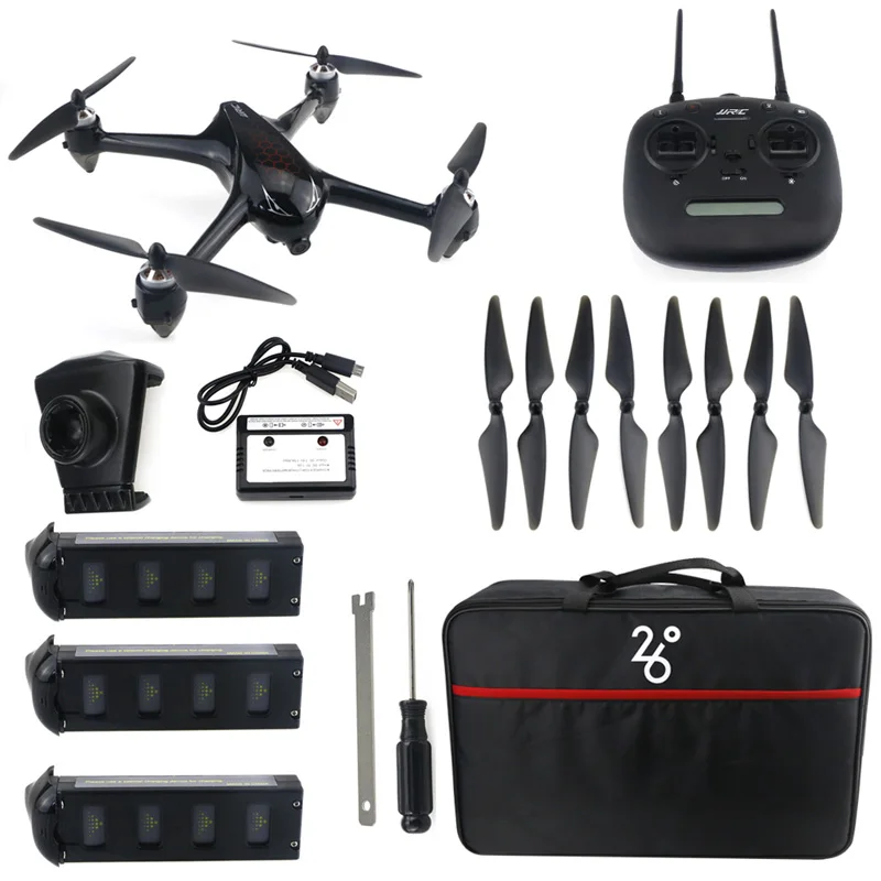 X8-3 Battery JJRC X8 Радиоуправляемый Дрон с камерой 1080P 5G Wifi FPV Профессиональный Дрон gps позиционирование Квадрокоптер бесщеточный мотор 18 минут время полета - Цвет: X8-3 Battery