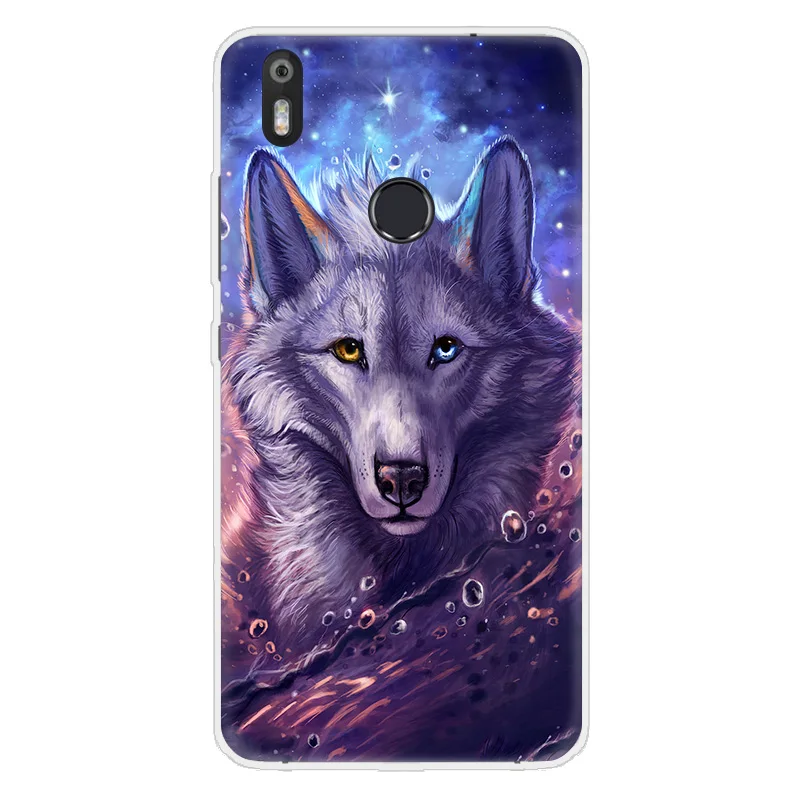 Чехол для телефона BQ Aquaris V Plus U2 Lite X Pro M 2017 Wolf Lion новый прозрачный мягкий