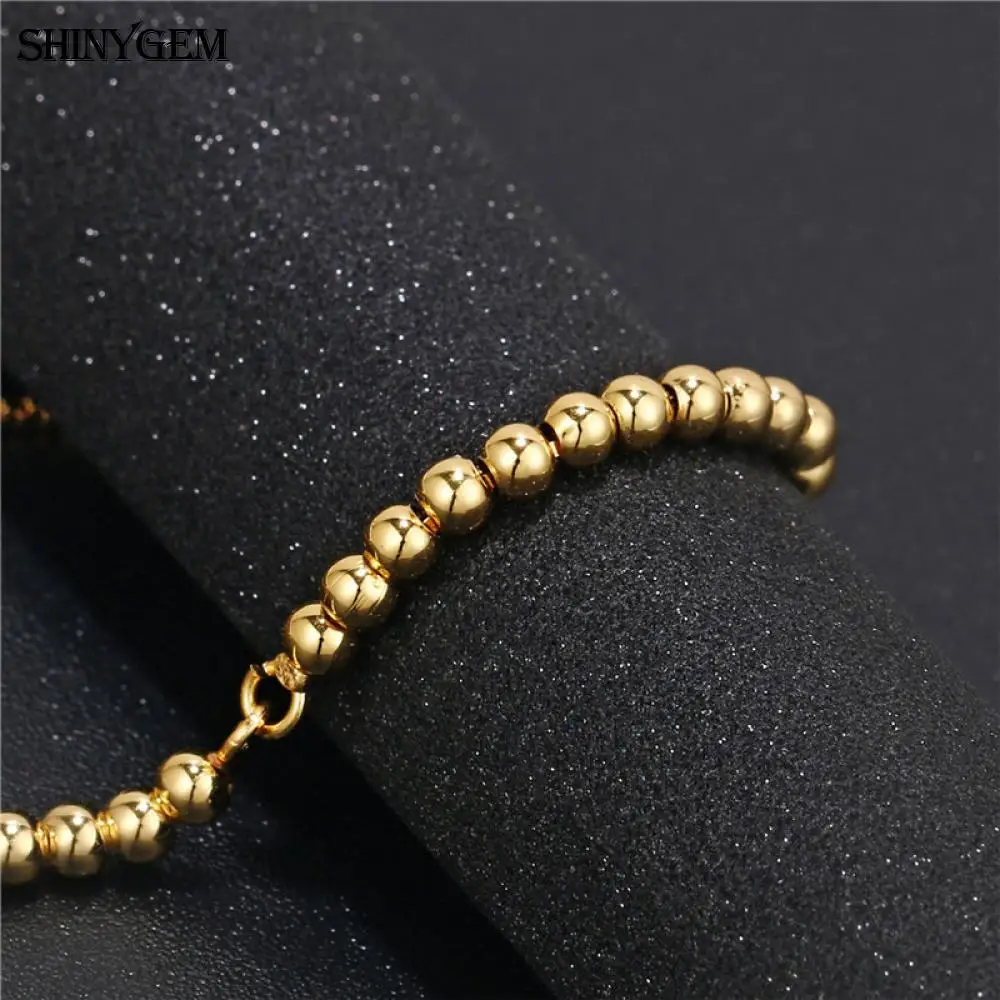 ShinyGem подвески для золотого браслета Регулируемый Женский браслет разъем