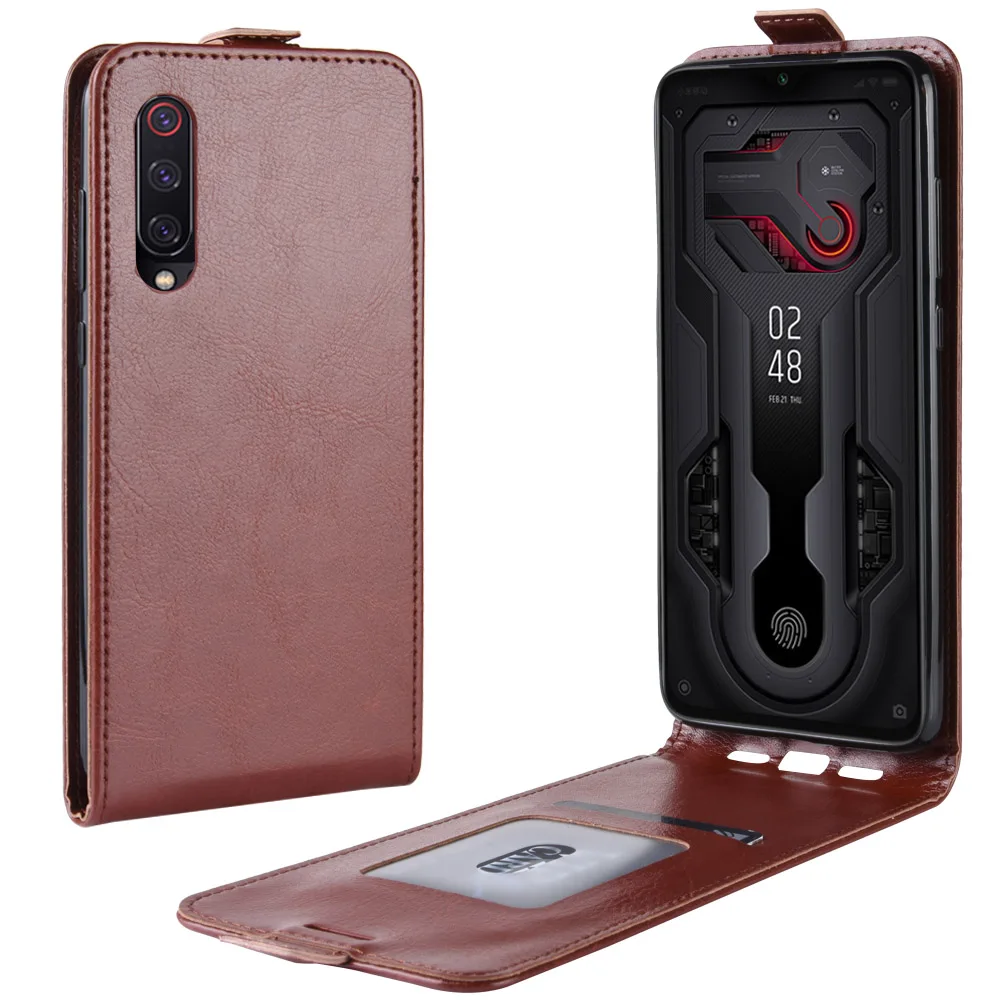 Прозрачный чехол для Xiaomi Mi 9 оригинальный кожаный защитный Mi9 чехлы с откидной