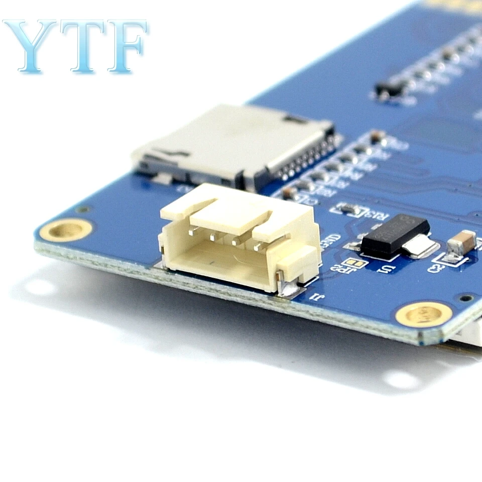 3 5 дюймовый TFT ЖК экран USART HMI с серийной сенсорной конфигурацией поддерживает QR