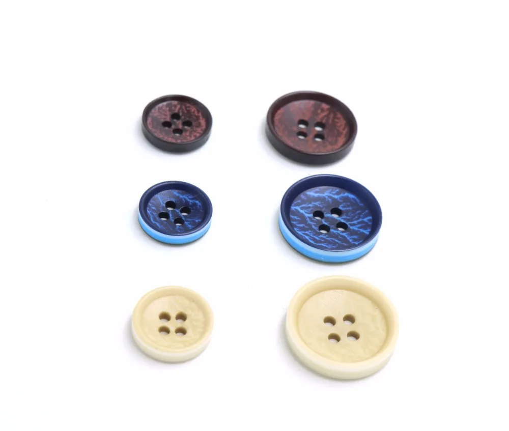 

10pcs/lot DIY Sewing Accessories 15MM&20MM high-end resin buttons British style suit, coat decorative buttons