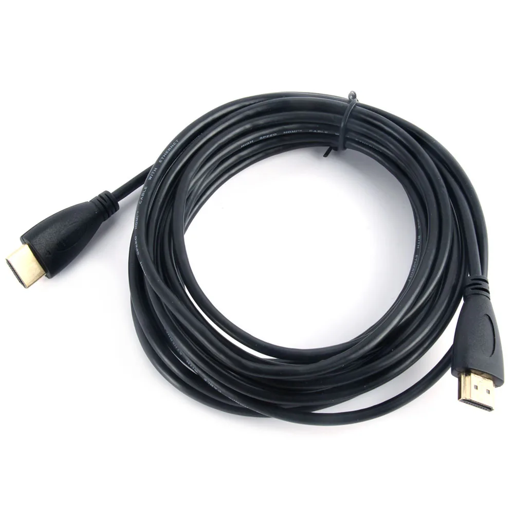 Новый 16Ft 5m HDMI V1.4 AV кабель высокой скорости 3D Full HD 1080P для Xbox DVD HDTV| |