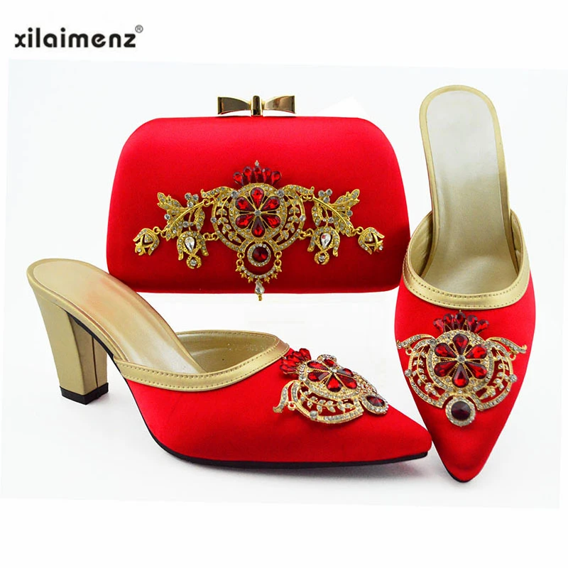 Набор серебристых туфель и сумок новинка 2019 женская модель итальянские