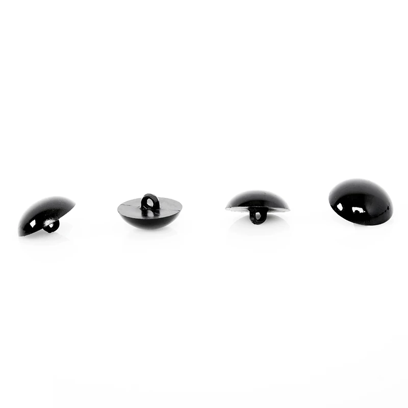 Free shipping 100pcs/lot Black mushroom buttons DIY fabric toy doll eyes button baldheaded children decorative 10mm-25mm | Дом и сад