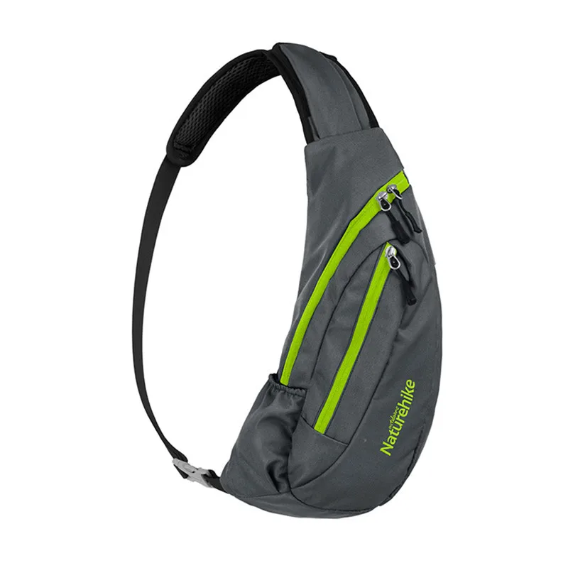 gray Naturehike, мужские сумки через плечо, нагрудные, водонепроницаемые, сумки для мужчин, для туризма, фитнеса, спорта, велоспорта, сумка через плечо, Bolsas - Цвет: gray