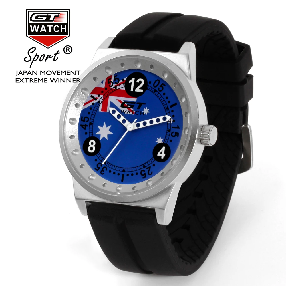 Часы GT Мужские спортивные с итальянским флагом F1|reloj reloj|reloj masculinoreloj men |