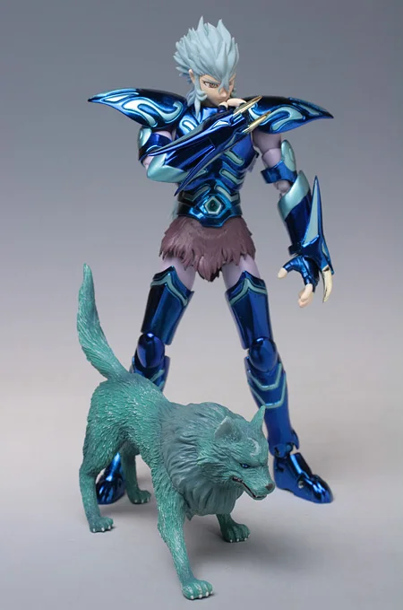 100% Оригинальный Bandai Saint Seiya скандинавской мифологии Dubhe Фенрир Металл броня Миф
