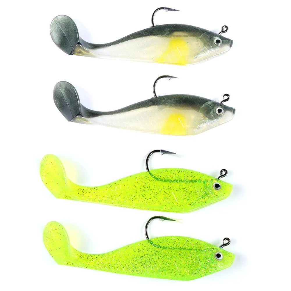 4 шт. Mizugiwa 5 &quot33 г ESB шэд Гольян Swimbait Мягкая приманка для рыбы рыболовная Shad ручная